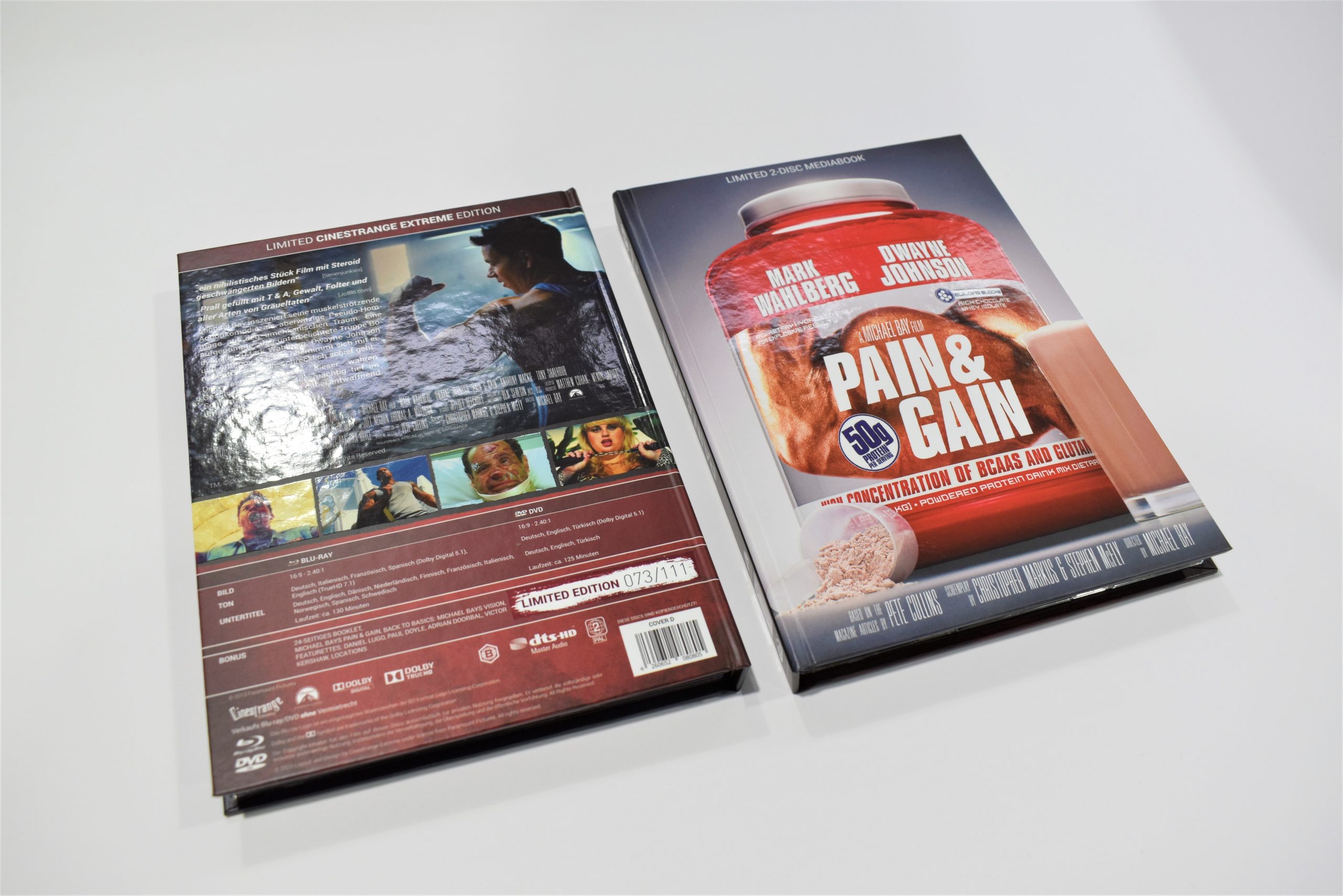 NOVOBOOK-Pain & Gain – 2 Disc C [Blu-ray + DVD]